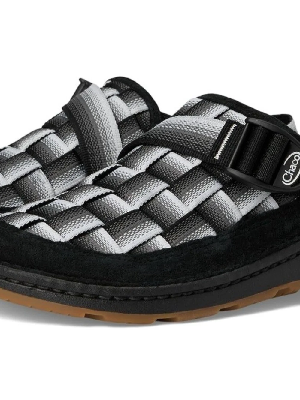 Chaco Men's Black & Gray Canyon Woven Clog